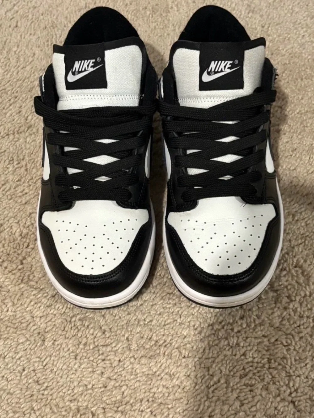 Nike Men’s Low-Top Sneakers - Black and White